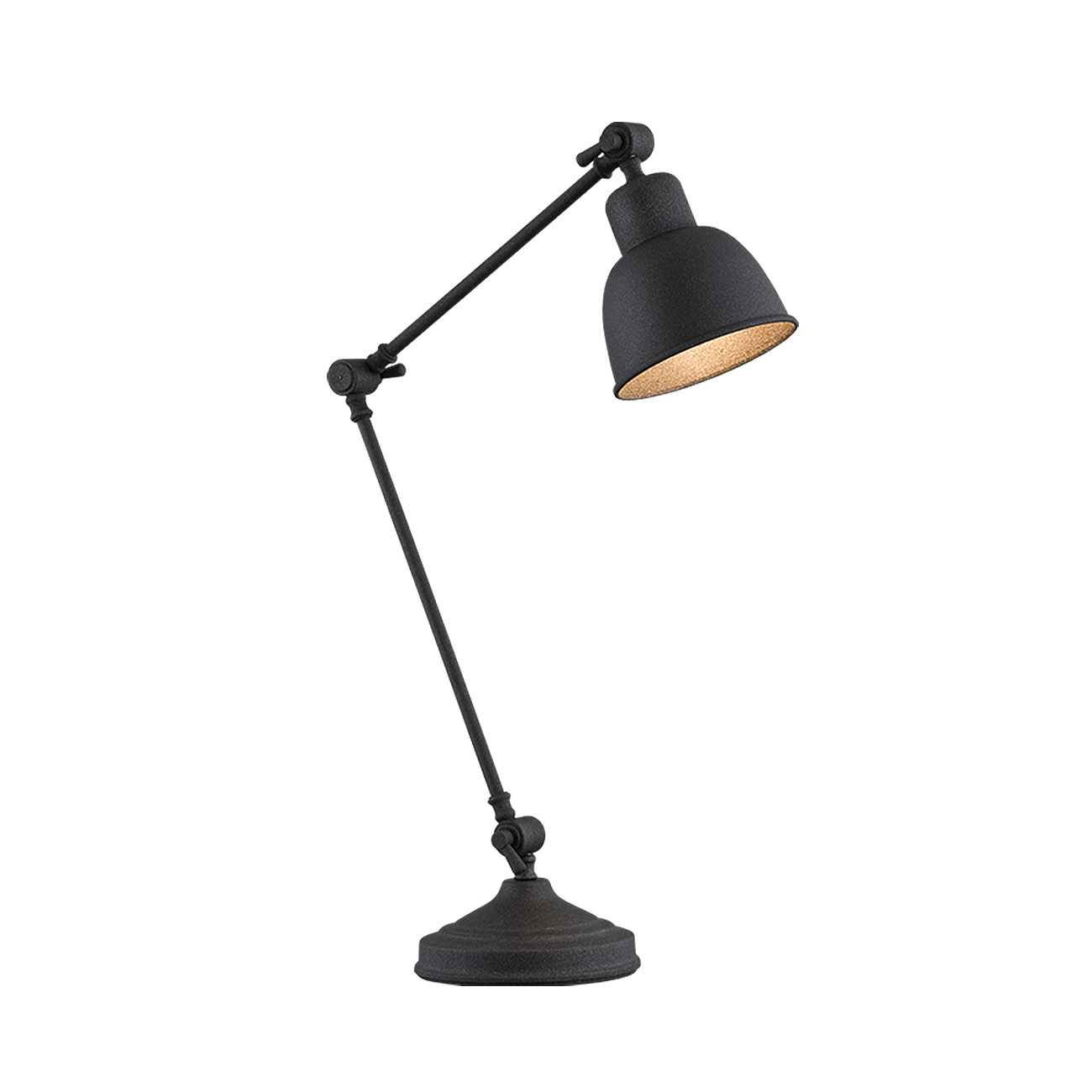 Fratu Adjustable Desk Lamp, 1 Light, Black